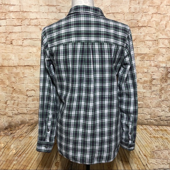 Madewell Boyfriend Plaid Button Down Shirt - Picture 4 of 8